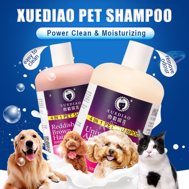 XUEDIAO 4-In-1 Pet Shampoo