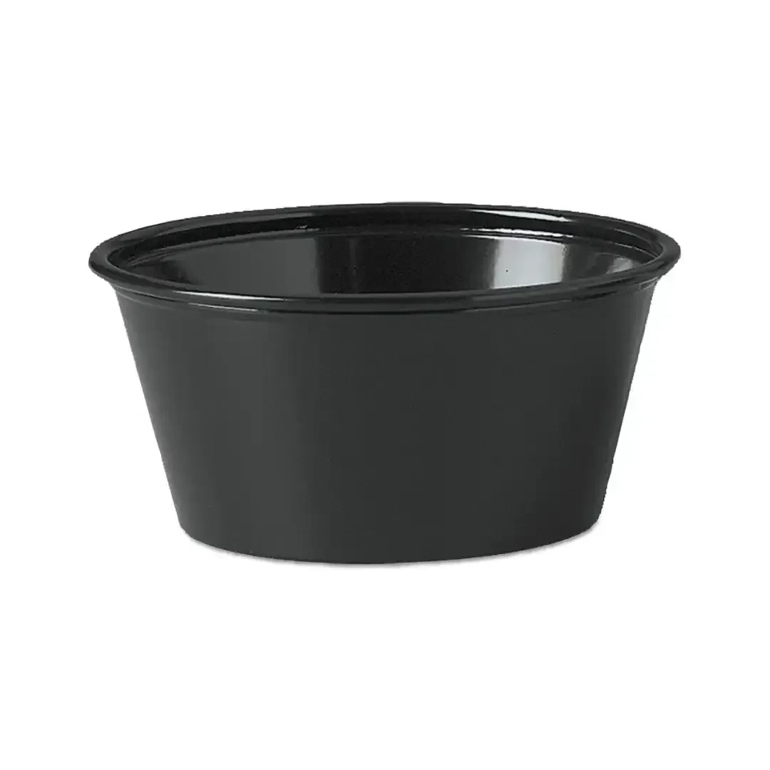 Souffle Cups 3.25oz Negro