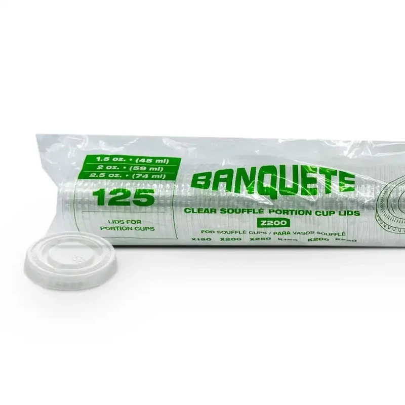 Tapas Para Souffle Cups 1.5/2oz