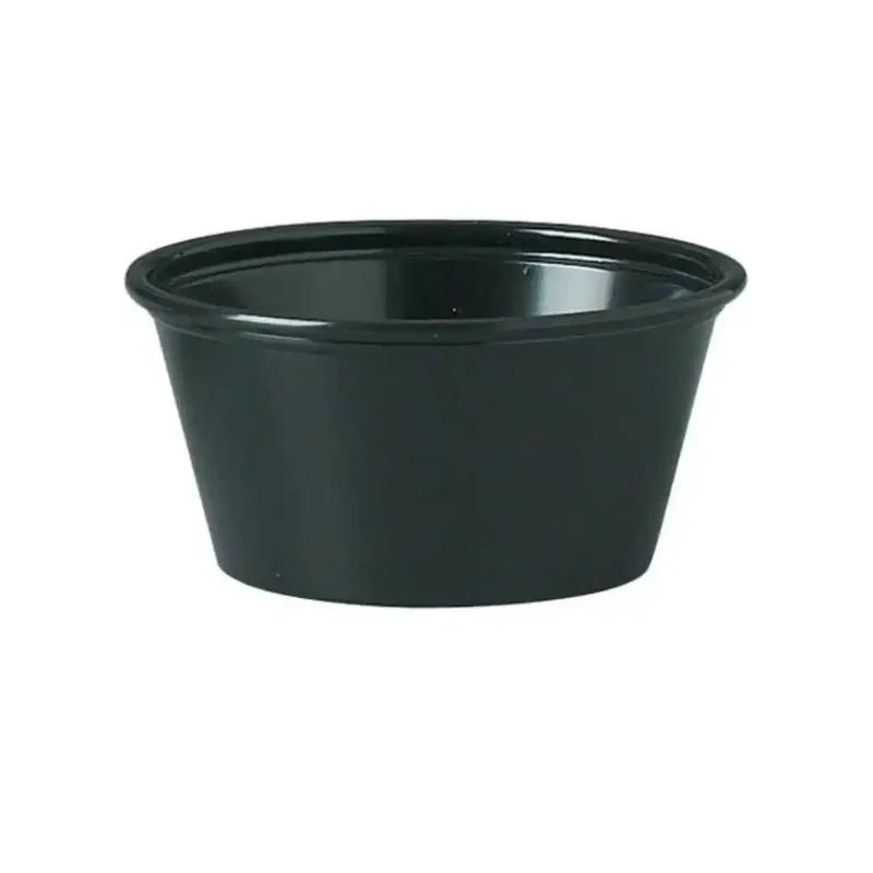 Souffle Cups 2oz Negro