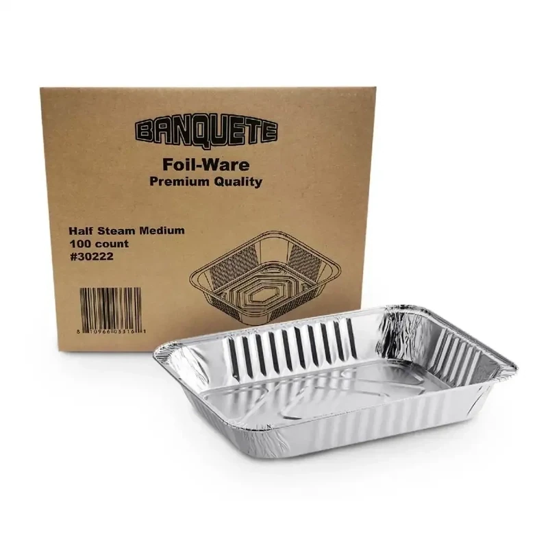 Bandeja De Aluminio Medio Tamaño Medium