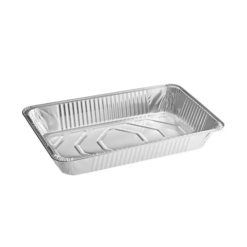 Bandeja y Tapa Plana De Aluminio Deep 10-Pack