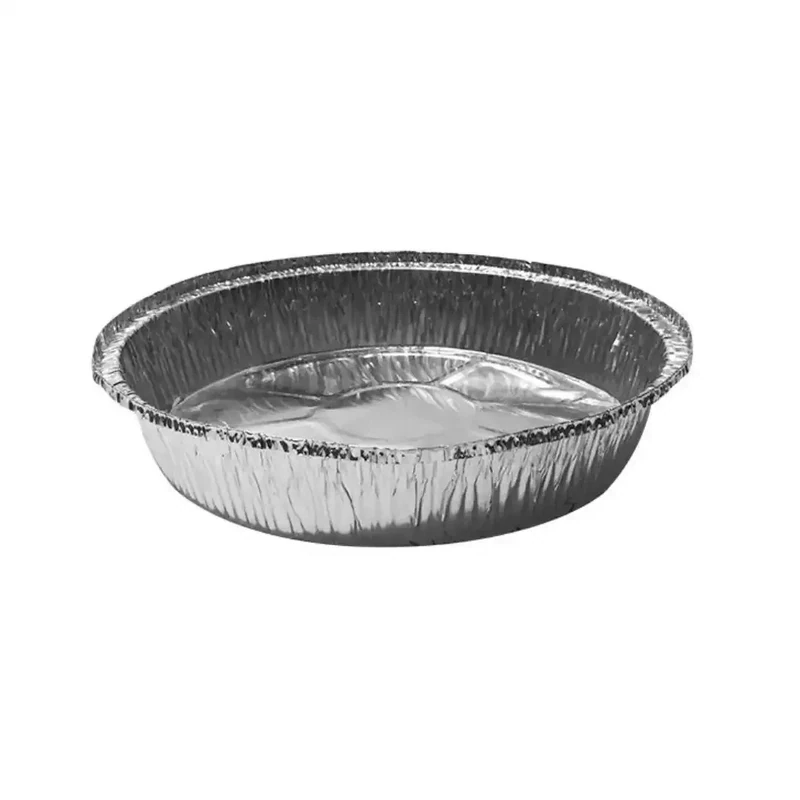 Bandeja y Tapa Domo Redonda De Aluminio 9" 20/25