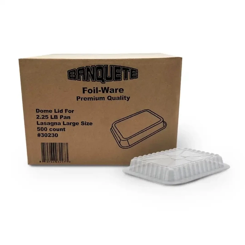 Tapa De Bandeja De Aluminio Para Lasaña Dome - 2.25 lb