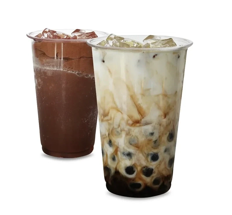 Vasos y Tapas de Plástico Desechables