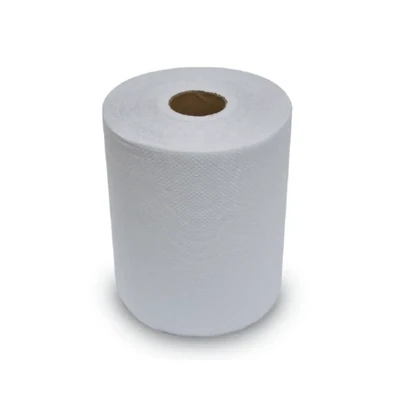 Rollo de Papel de Mano 600' Blanco - Empacado Individualmente