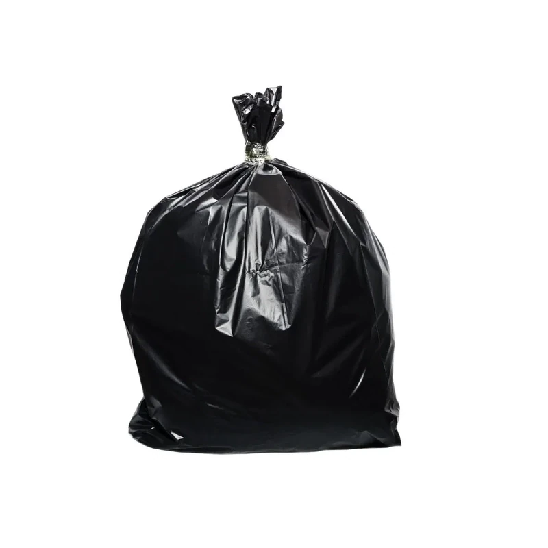Garbage Bag HDPE 24x24 06 Mic 20R/50B Black