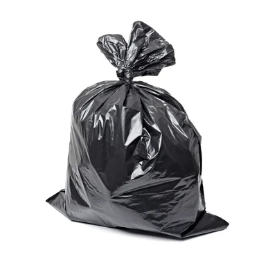 Garbage Bag HDPE 43x48 22 Mic 6R/25B Black