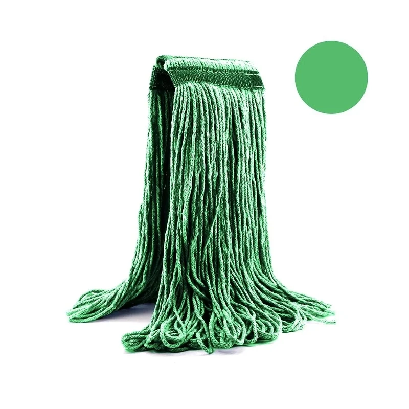 4 Ply Mop Rayon with Medium Header Green