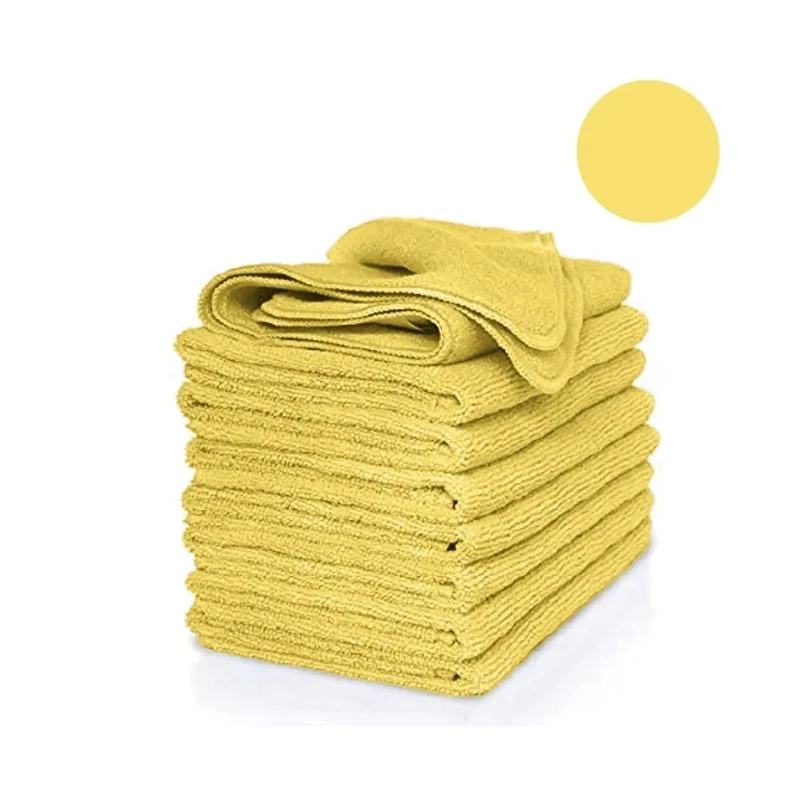 Microfiber Cloth 16x16 Yellow 5-Pack
