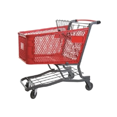 Carrito de Compras Plástico 180L