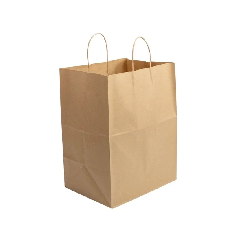 Bolso De Papel "Twisted Handle" 12x9x15.75