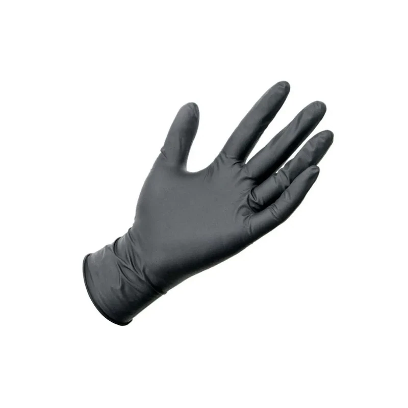 Guantes De Nitrilo Large Negro