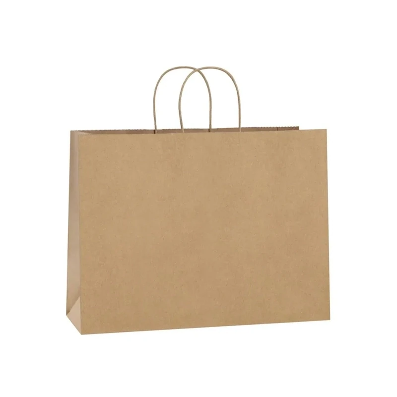 Bolso De Papel "Twisted Handle" 16x6x12