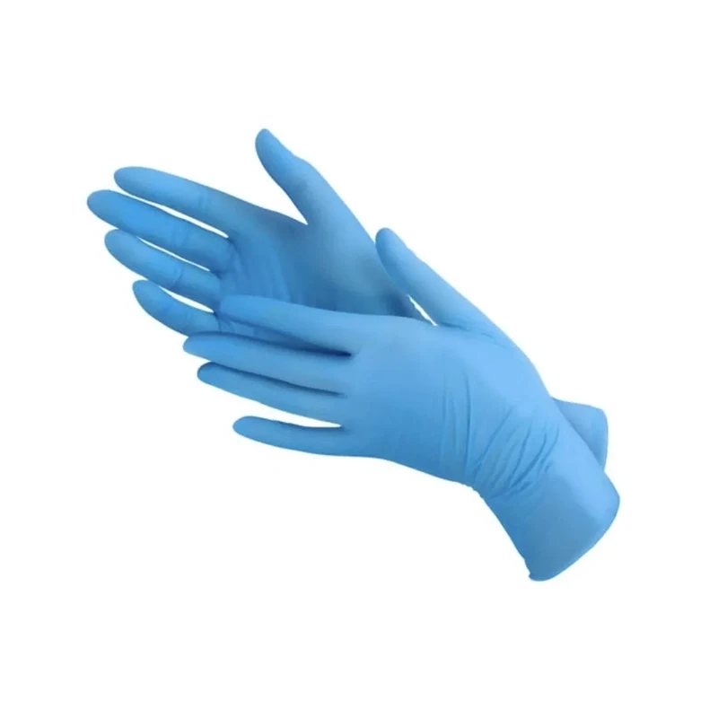 Guantes De Nitrilo Medium Azul