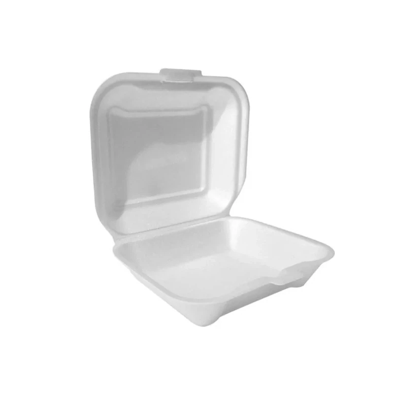 Plato Chino Sin División 8x8 200-Pack Blanco