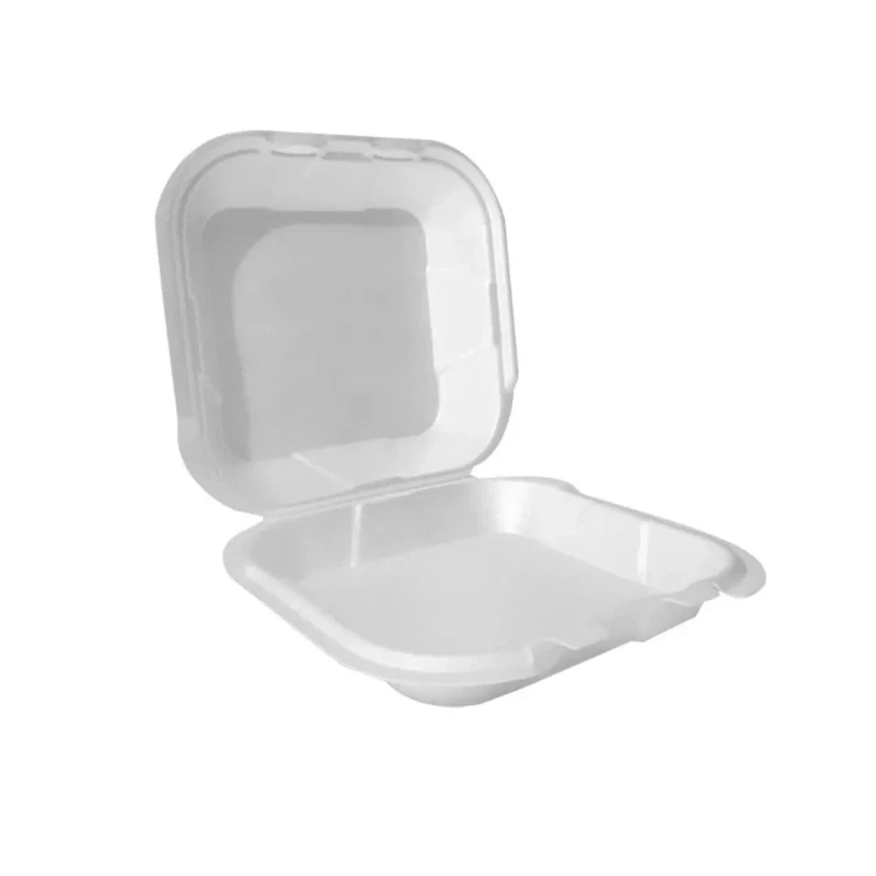 Plato Chino Sin División 9x9 500-Pack Blanco