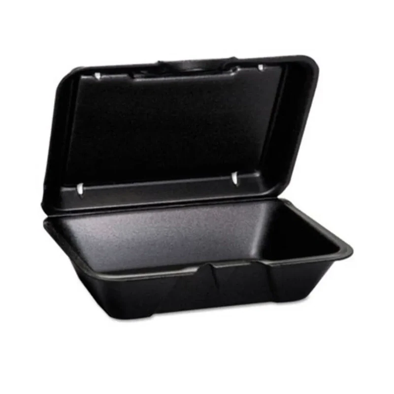Plato Chino Sin División 200-Pack Negro