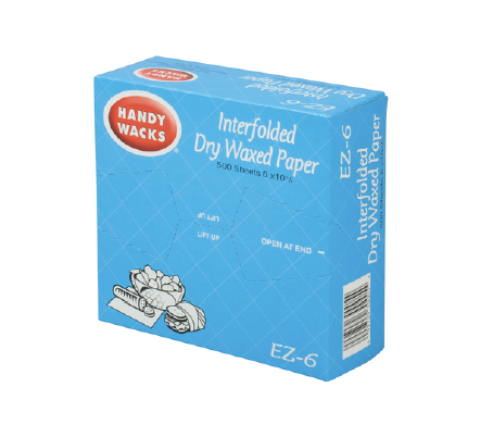 (Dry Wax Paper) Inter Folded E-Z Food Wrap