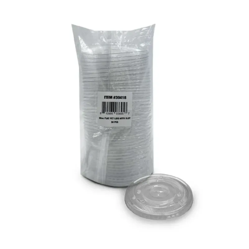 32oz PET Flat Cup Lids 32oz PET Flat Cup Lids