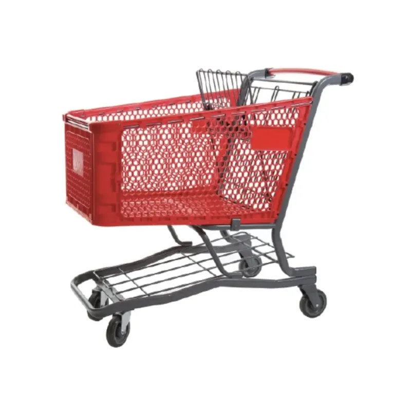 Plastic Shopping Cart 180L