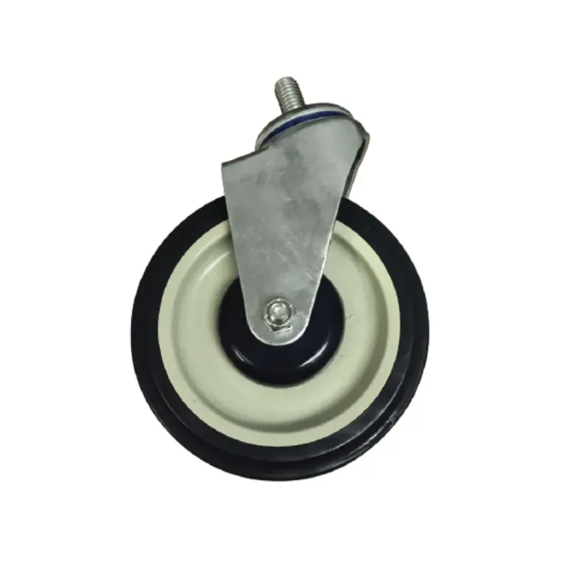 5" Shopping Cart Casters with Base