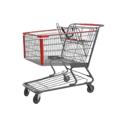 Metal Shopping Cart 180L