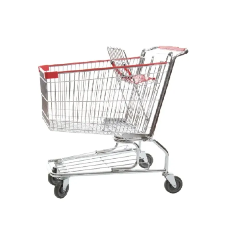Metal Shopping Cart 152L