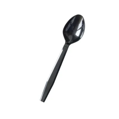 Disposable Spoon 1,000 Pcs. Loose Black
