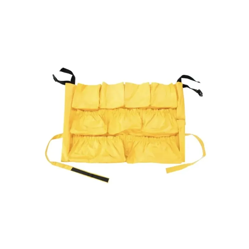 Yellow Bag for Janitorial Trolley