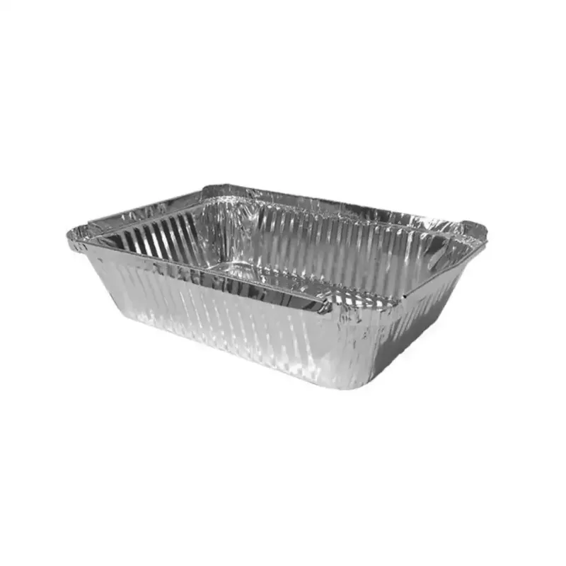 Aluminum Lasagna Tray with Dome Lids 2.25lb 20/25 Aluminum Lasagna Tray with Dome Lids 2.25lb 20/25