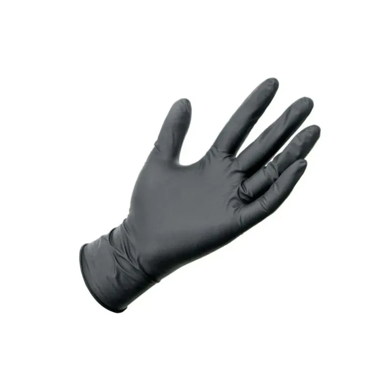 Nitrile Gloves Large Black
