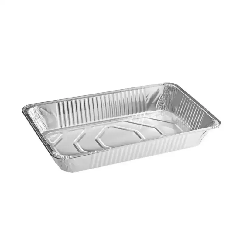 Bandeja y Tapa Plana De Aluminio Deep 10-Pack