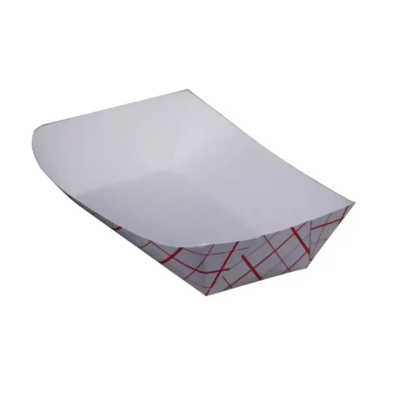 Bionature Barquitos Con Checks Rojos 5Lb 2/250