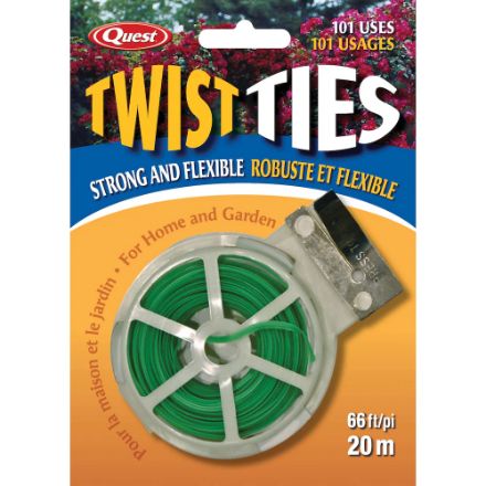 QUEST Twist Ties with Cutter