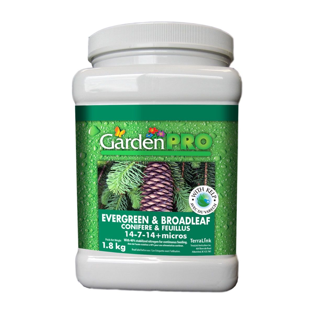 GARDEN PRO - Evergreen and Broadleaf Fertilizer 1.8kg