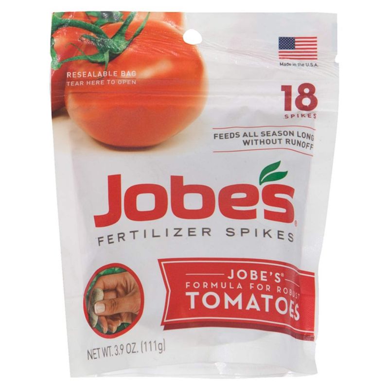 JOBES Tomato Spikes Clip Pouch 18 spikes