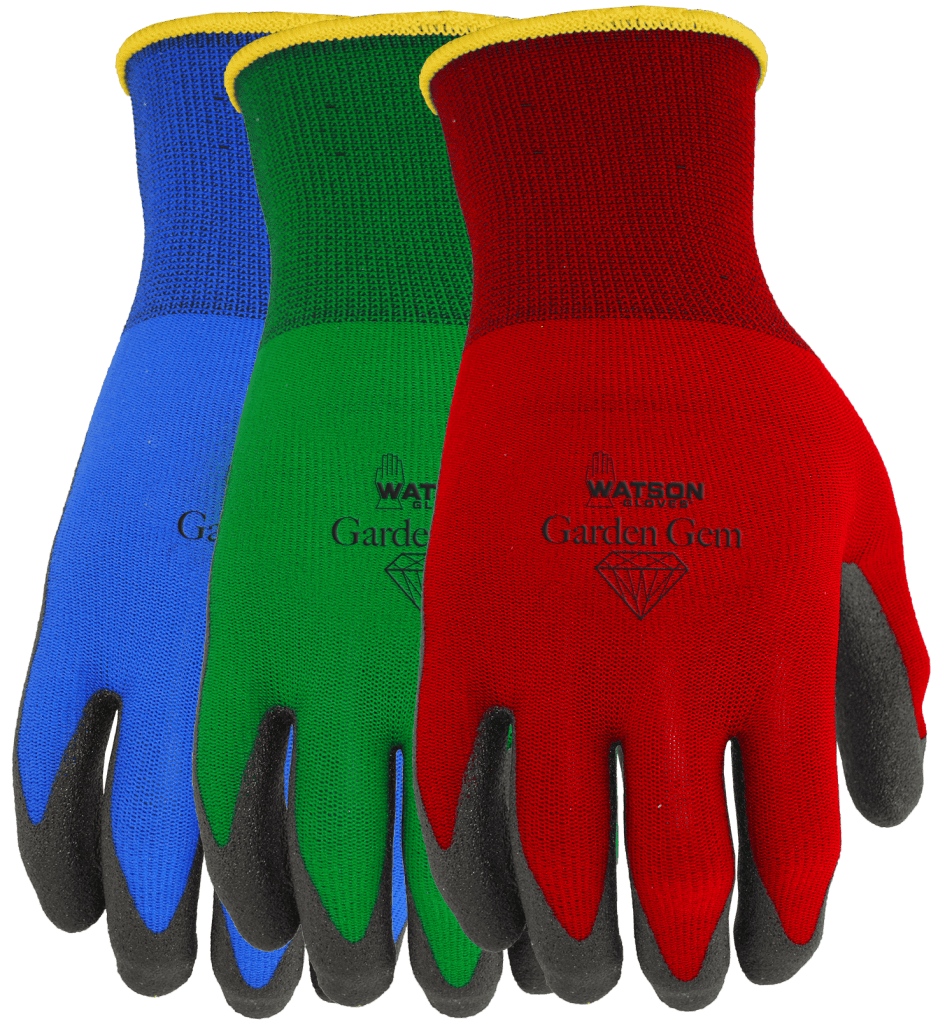 WATSON GLOVES Garden Gem  Asstd Colours, Size: Small