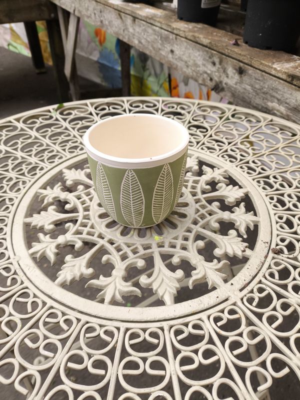Green Leaf Planter Small