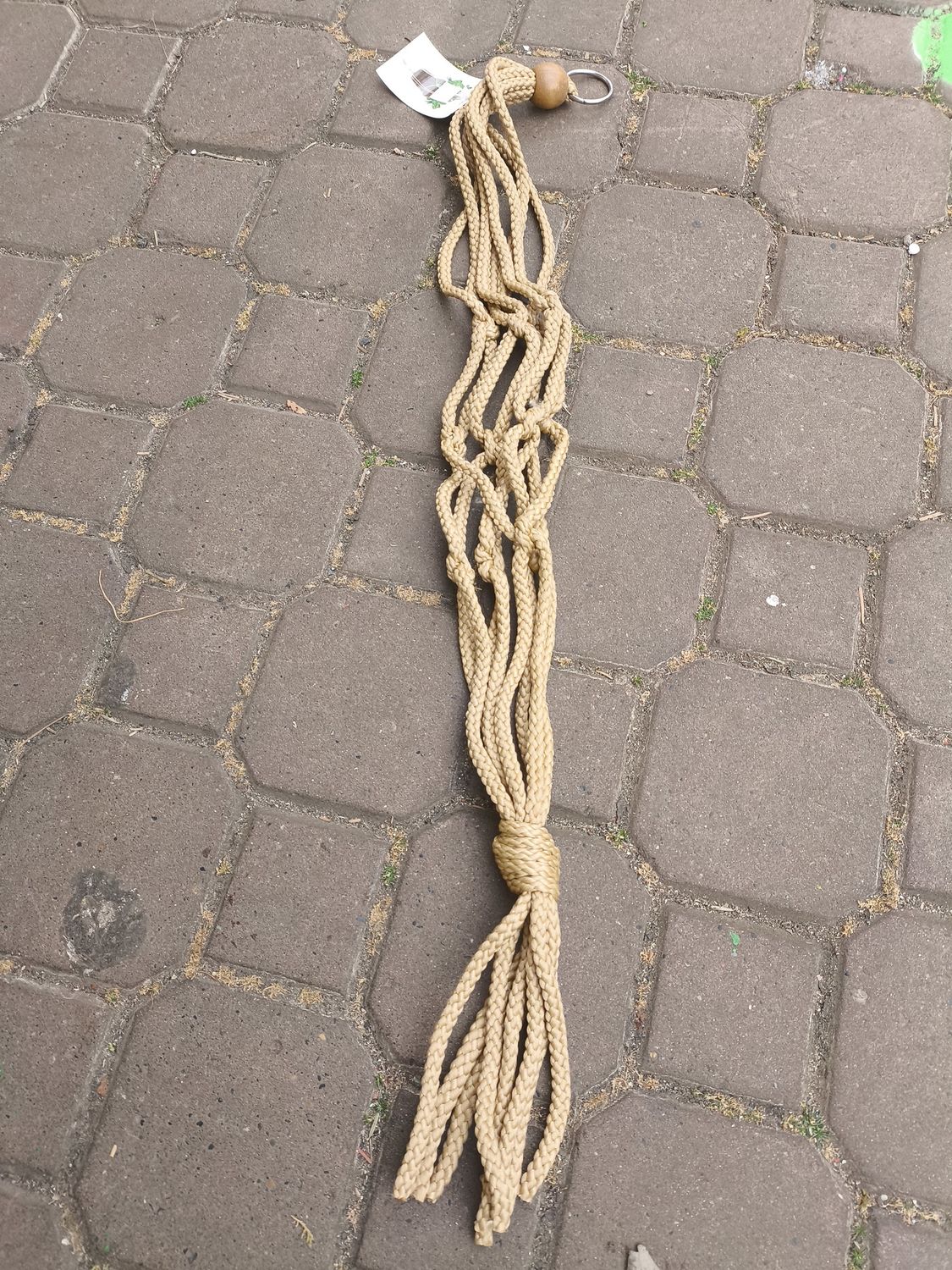 Macrame Plant Hanger 30&quot; Assts Colours