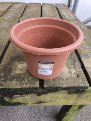 DEROMA 7.9" Terra Cotta Pot