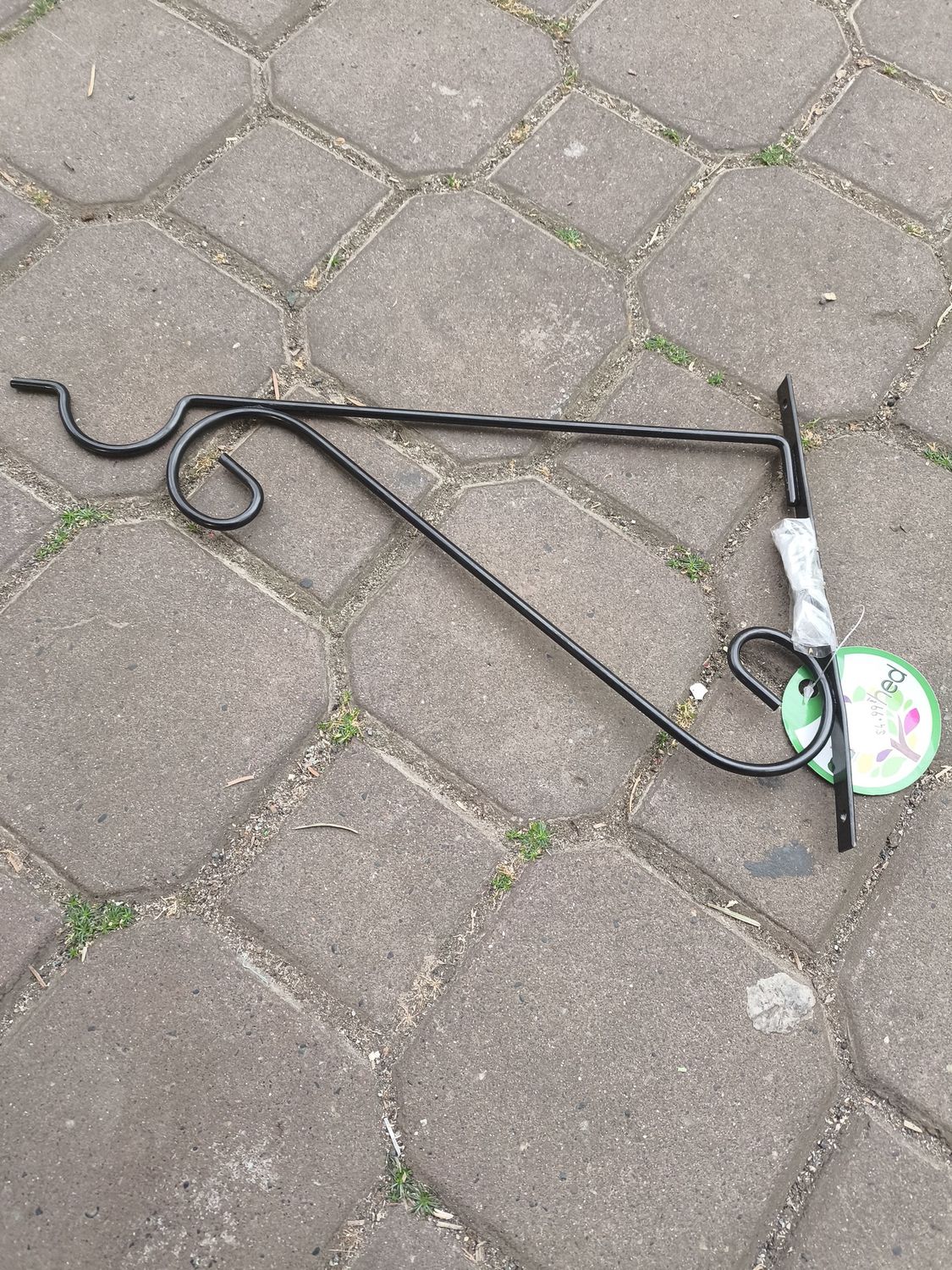 Iron Wall Mount Plant Hook