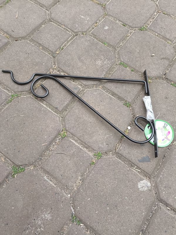 Iron Wall Mount Plant Hook
