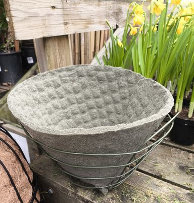 Grower Lined Hanging Basket 12"