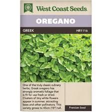 West Coast Seeds Oregano &#39;Greek&#39;