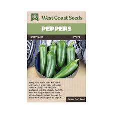 West Coast Seeds Peppers &#39;Spicy Slice&#39;