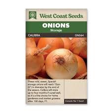West Coast Seeds Onions &#39;Calibra&#39;