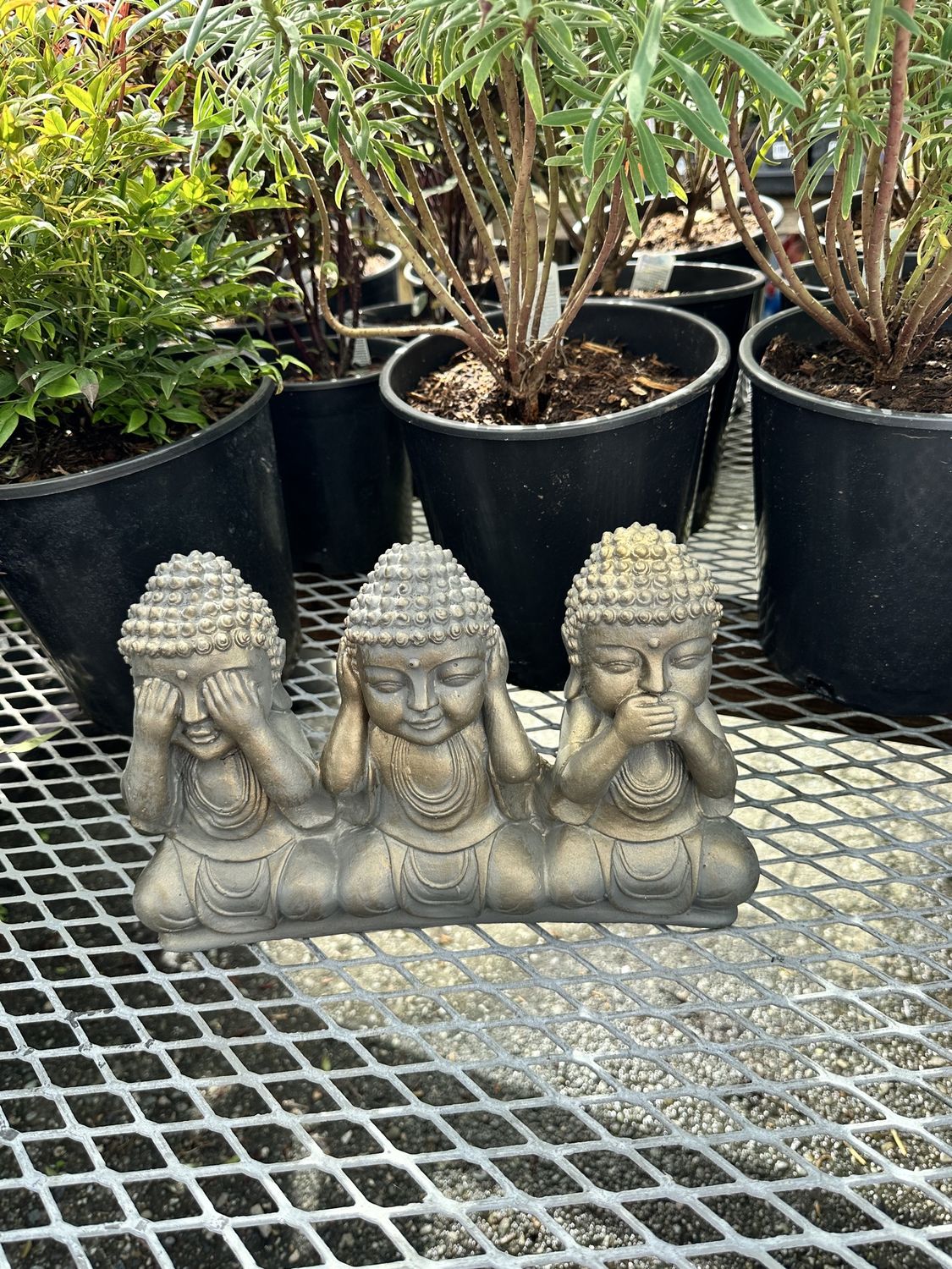 Buddha Trio Small Statue