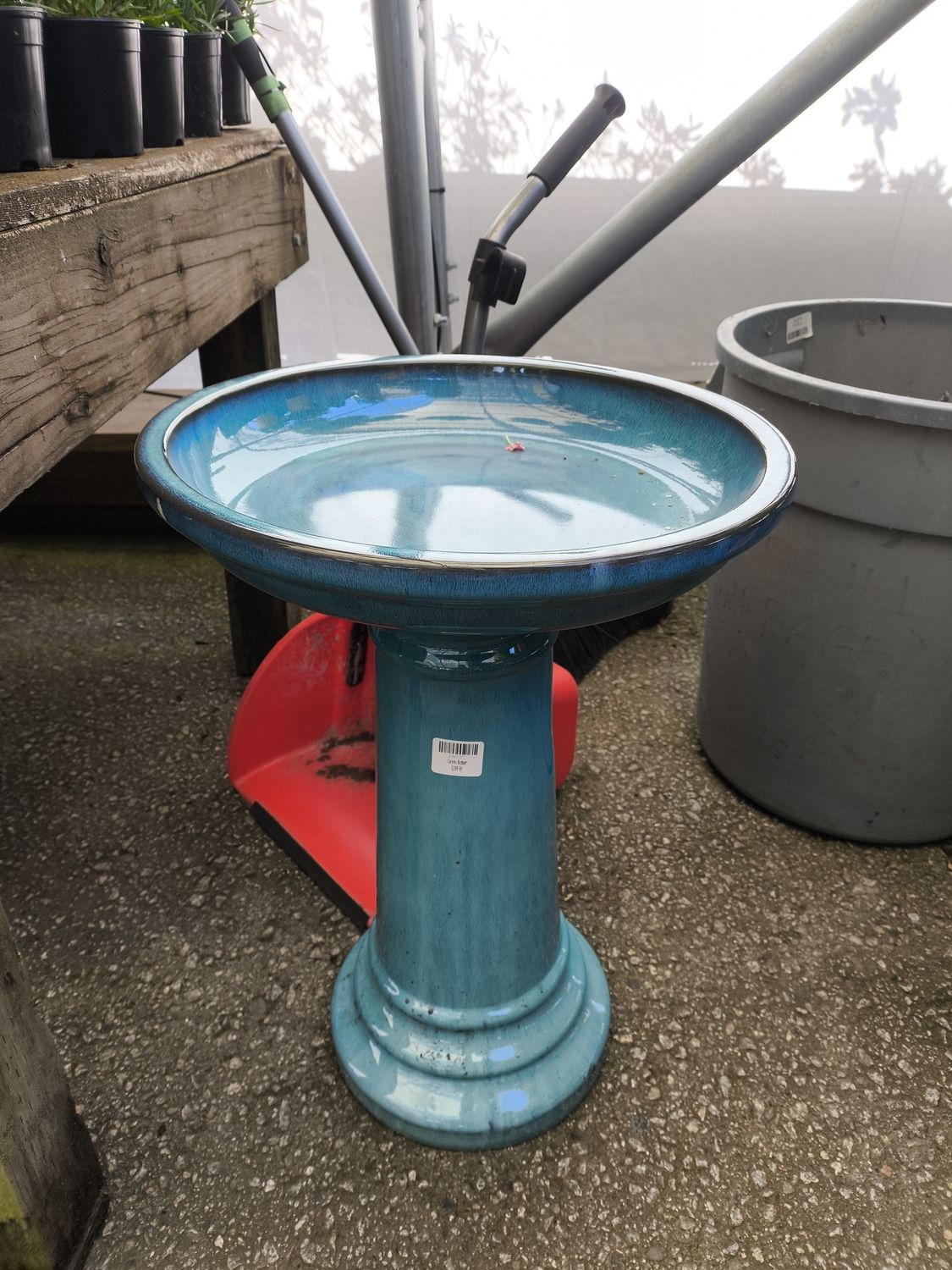Ceramic Birdbath