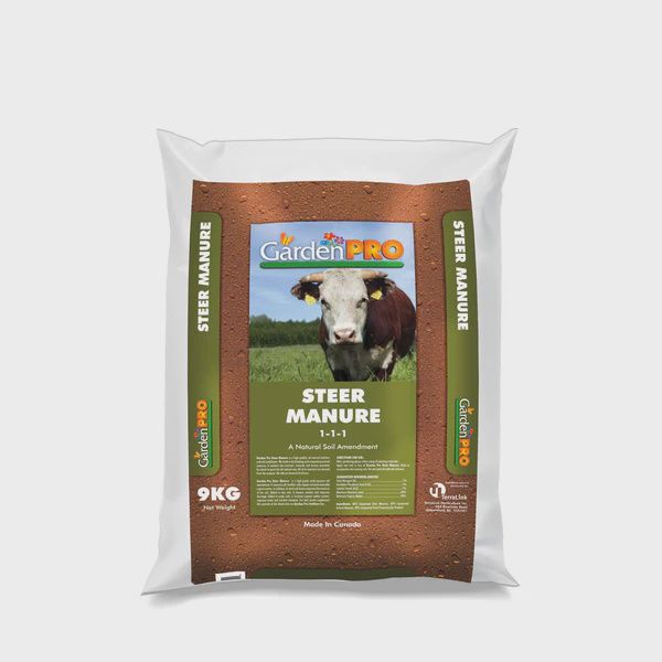 GARDEN PRO Steer Manure 9KG